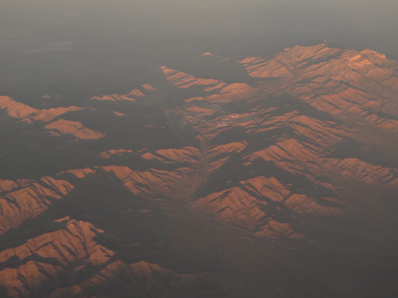 The Mountain Pass rare-earth mine.
